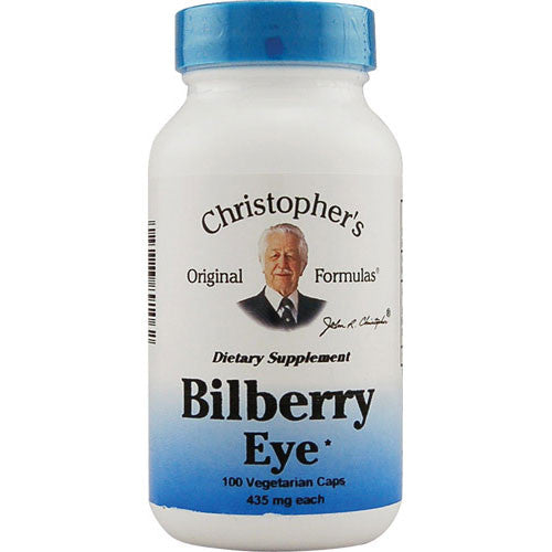 Dr. Christopher Bilberry Eye 435 Mg Capsules, 100 Ea